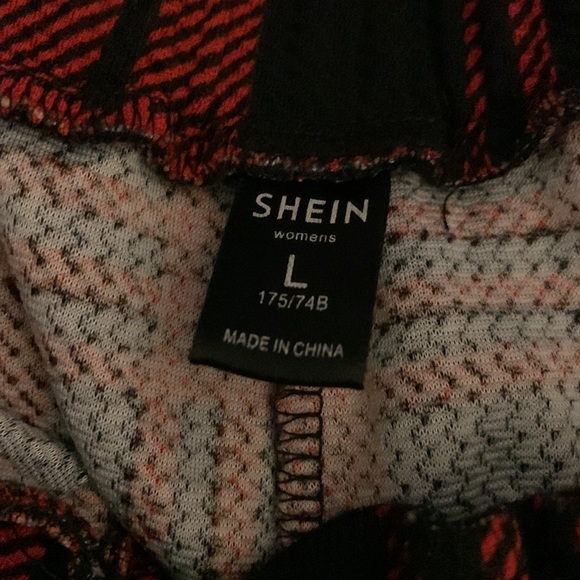 Red Checkered Pants - Picture 4 of 4